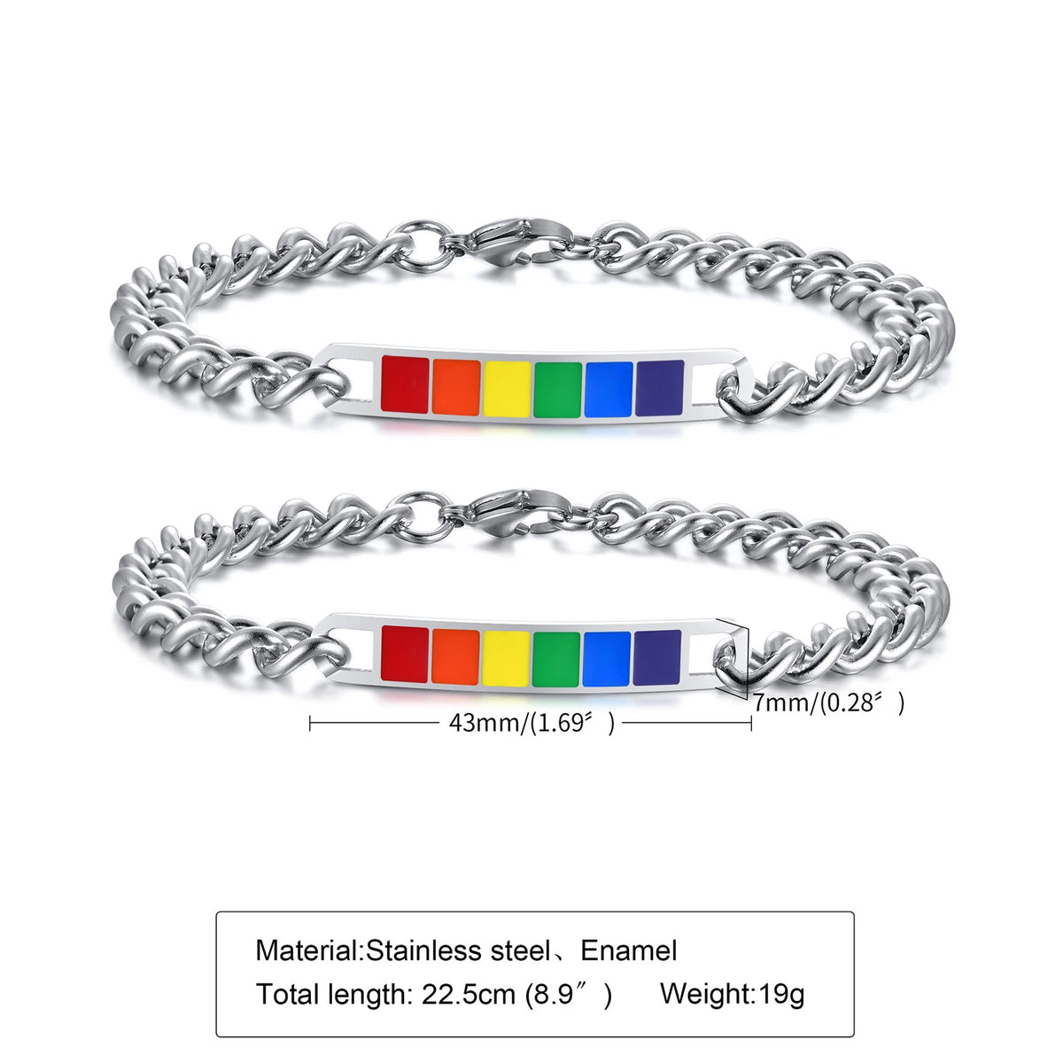 PENDRA Link Lgbt Bracelet