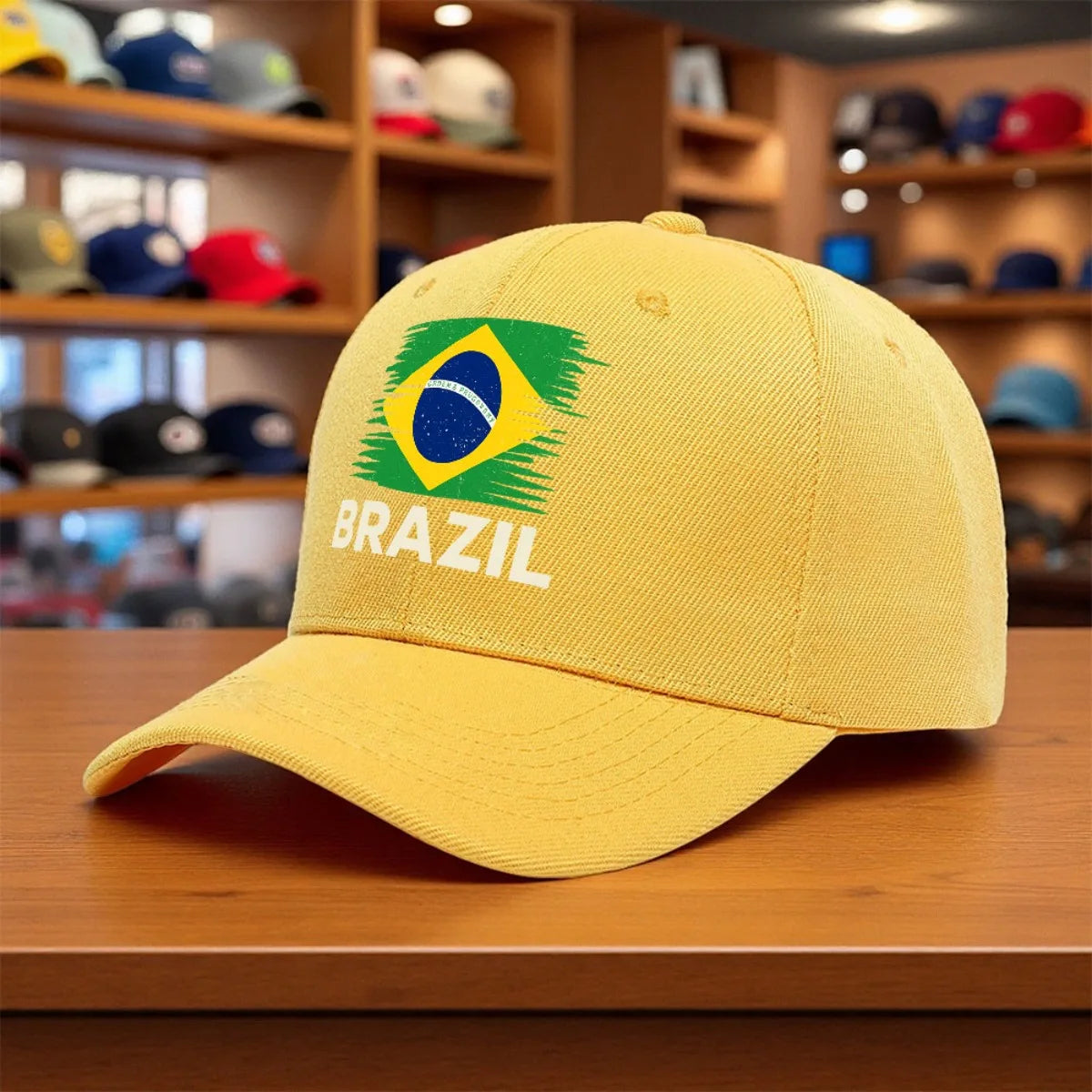 PENDRA Flag Baseball Featuring Cap