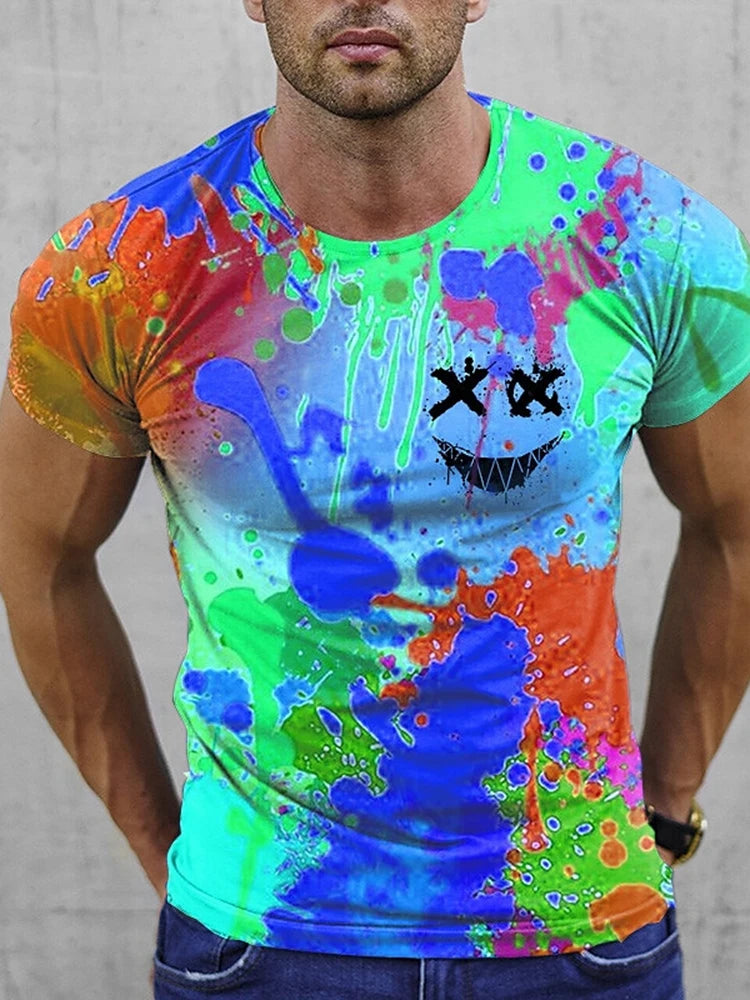 PENDRA Sports Flame Print T-Shirt