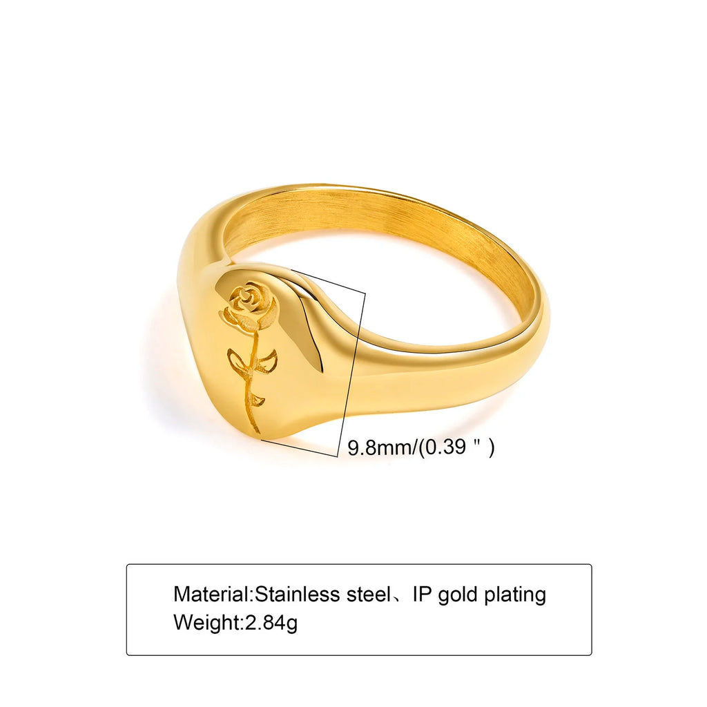 PENDRA Quinmond Signet Ring