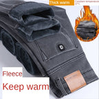 PENDRA Plush Wool Korean Jeans