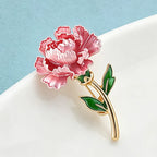 PENDRA Flora January Birthday Flower Brooch