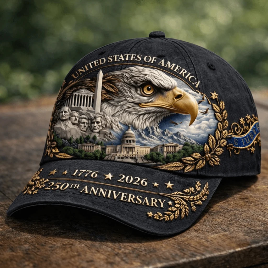 PENDRA Eagle Patriotic Baseball Cap