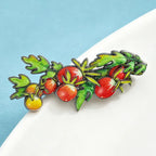 PENDRA Cherryroma Cherry Tomato Brooch