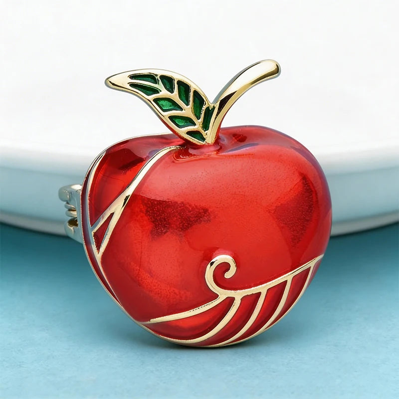 PENDRA Aurelia3 Enamel Brooch