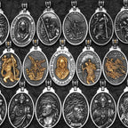 PENDRA Jesus Angel Virgin Steel Necklace