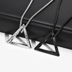 PENDRA Triangle Viking Pendant Necklace