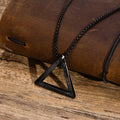 PENDRA Triangle Viking Pendant Necklace