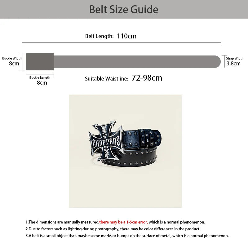 PENDRA Lunaene Cross Gothic Belt
