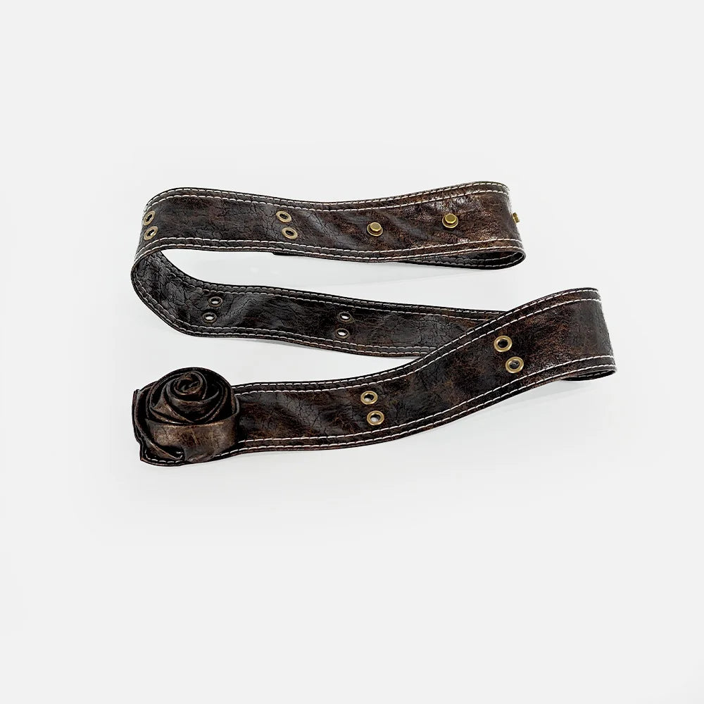 PENDRA Elaraia Floral Buckle Floral Luxury Belt