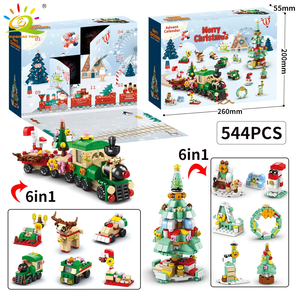PENDRA Countdown Calendar Elk Building Set