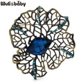 PENDRA Florahollow Hollow-Out Flower Brooch