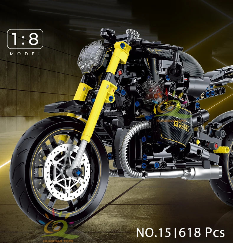 PENDRA Motorbike High Tech Building Set