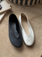 PENDRA Flat Spot Sheepskin Shoes