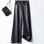 PENDRA Wide Leg Straight Double Pants
