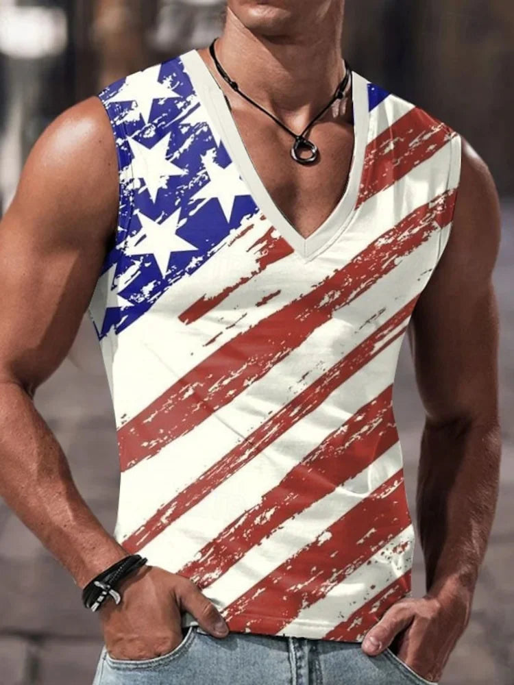PENDRA Flag Printed T-Shirt
