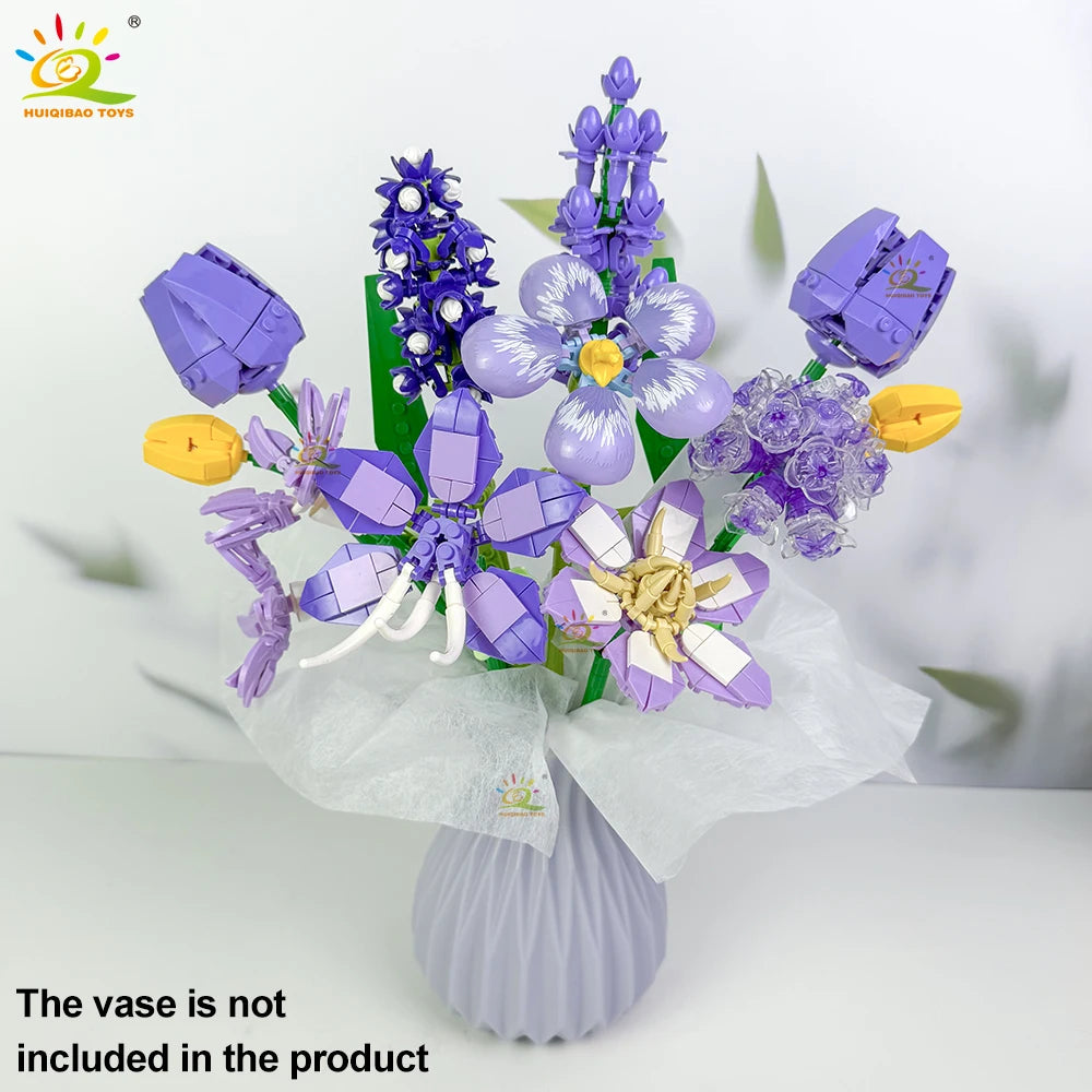 PENDRA Eternal Bouquet Floral Building Set