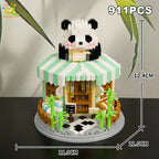 PENDRA Panda Coffee Mini Building Set
