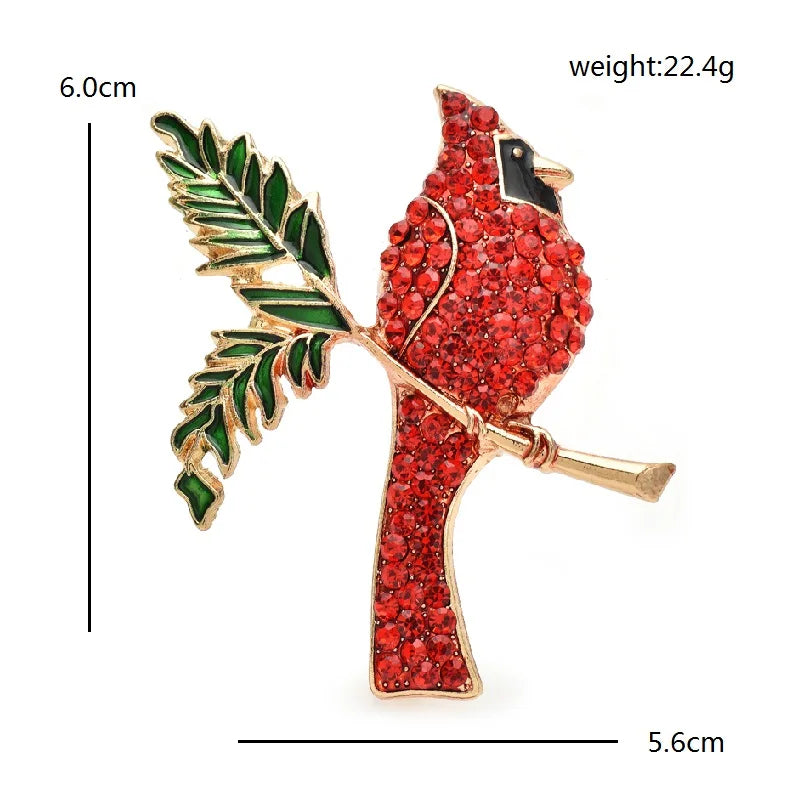 PENDRA Aveline6 Rhinestone Brooch