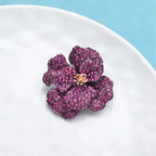 PENDRA Floradouble Luxury Double-Layer Flower Brooch