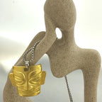 PENDRA Guochao Three-Star Gold Mask Pendant