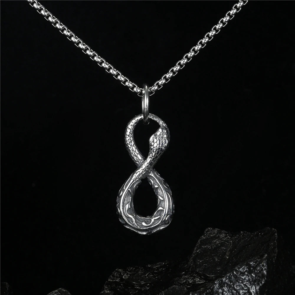 PENDRA Snake Norse Necklace