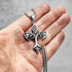 PENDRA Veydell Cross Charm Necklace