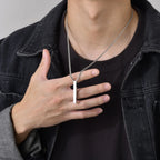 PENDRA Bar Vertical Long Pendant Necklace