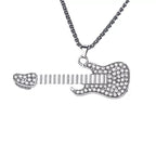 PENDRA Guitarshine Rhinestone Guitar Pendant
