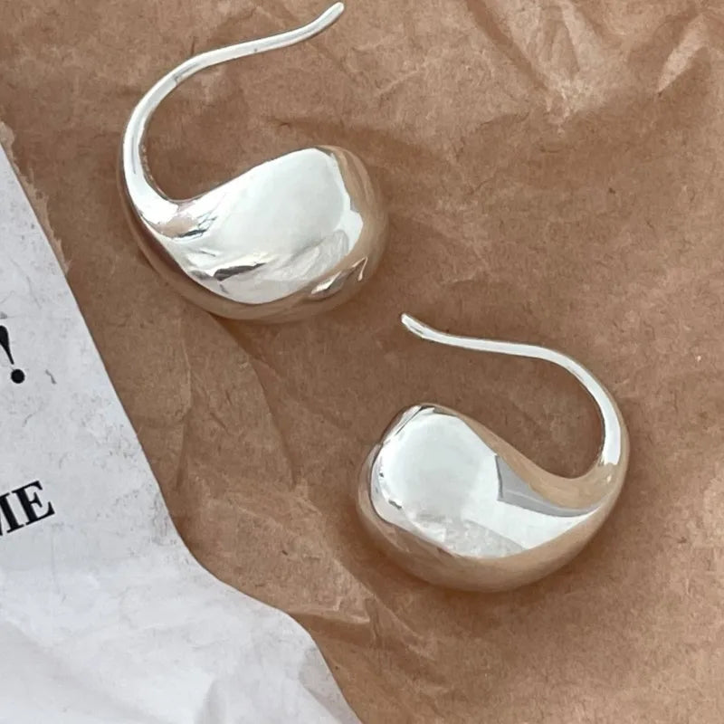 PENDRA Water Sterling Silver Earrings
