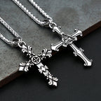 PENDRA Crossforge 316L Stainless Steel Cross Pendant
