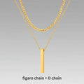 PENDRA Cuban Wheat Pendant Necklace