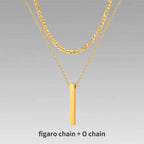 PENDRA Cuban Wheat Pendant Necklace