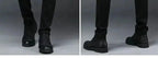 PENDRA Velvet Straight Brushed Trousers