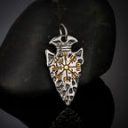 PENDRA Compass Gold Necklace