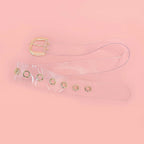 PENDRA Bellaina White Western Designer Corset Belt