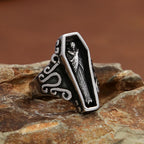 PENDRA Vampireskull Gothic Vampire Skull Ring