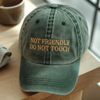 PENDRA Embroidered Not Friendly Hat