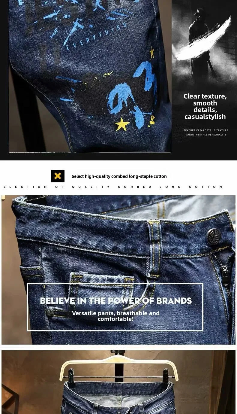 PENDRA Korean Slim Fitting Jeans