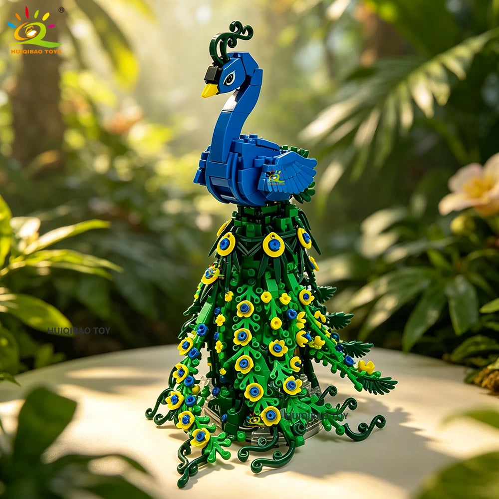 PENDRA Peacock Animal Bird Building Set