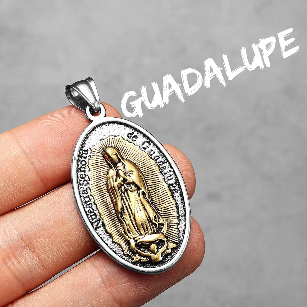 PENDRA Xanthyn Mary Charm Necklace