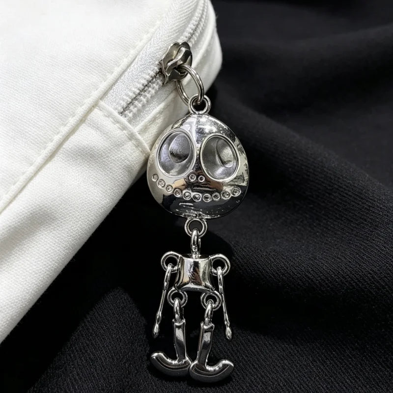 PENDRA Robotspin Rotatable Robot Skeleton Keychain