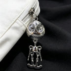 PENDRA Robotspin Rotatable Robot Skeleton Keychain