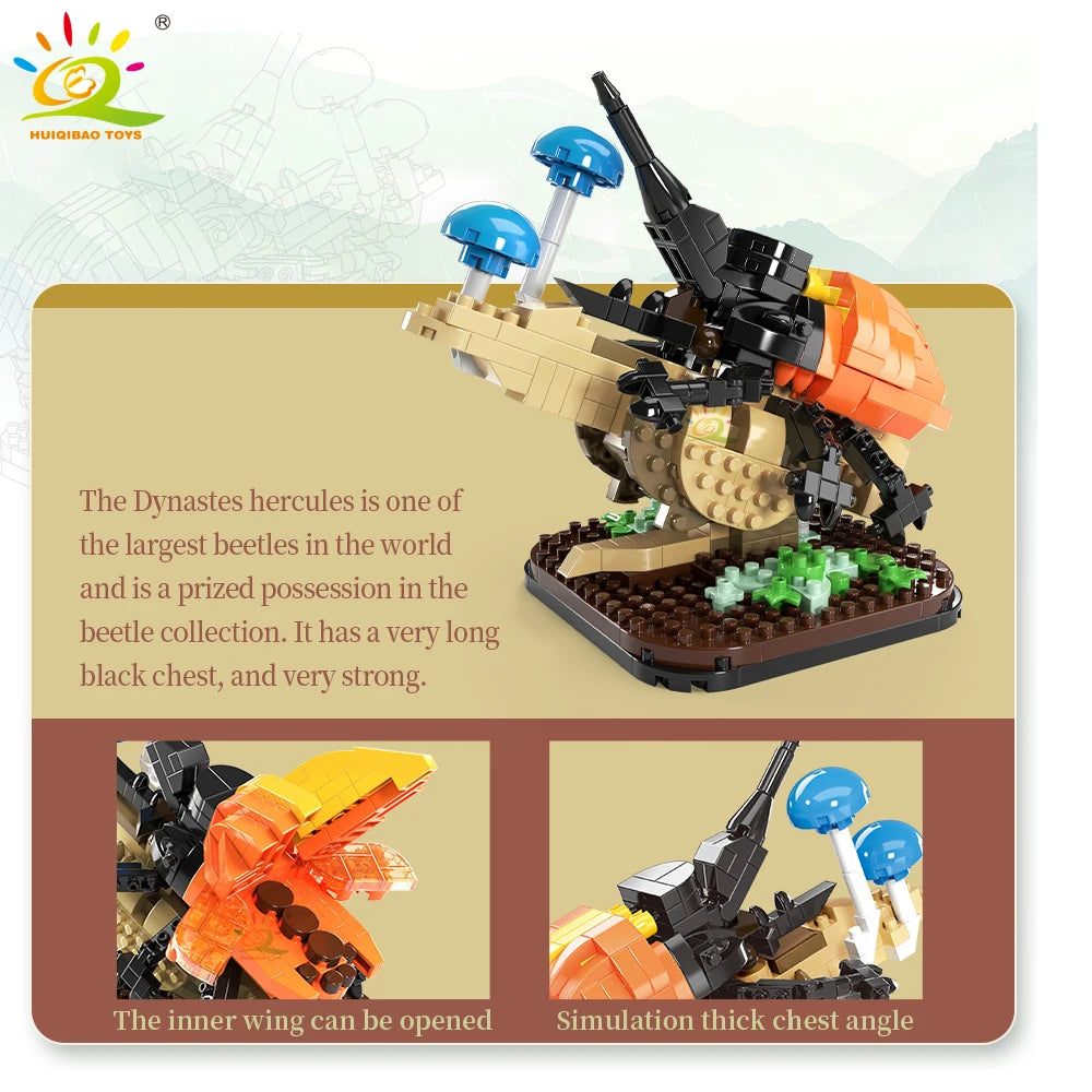 PENDRA Insect Butterfly Floral Building Set