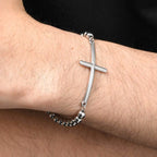 PENDRA Elimire Cross Charm Bracelet
