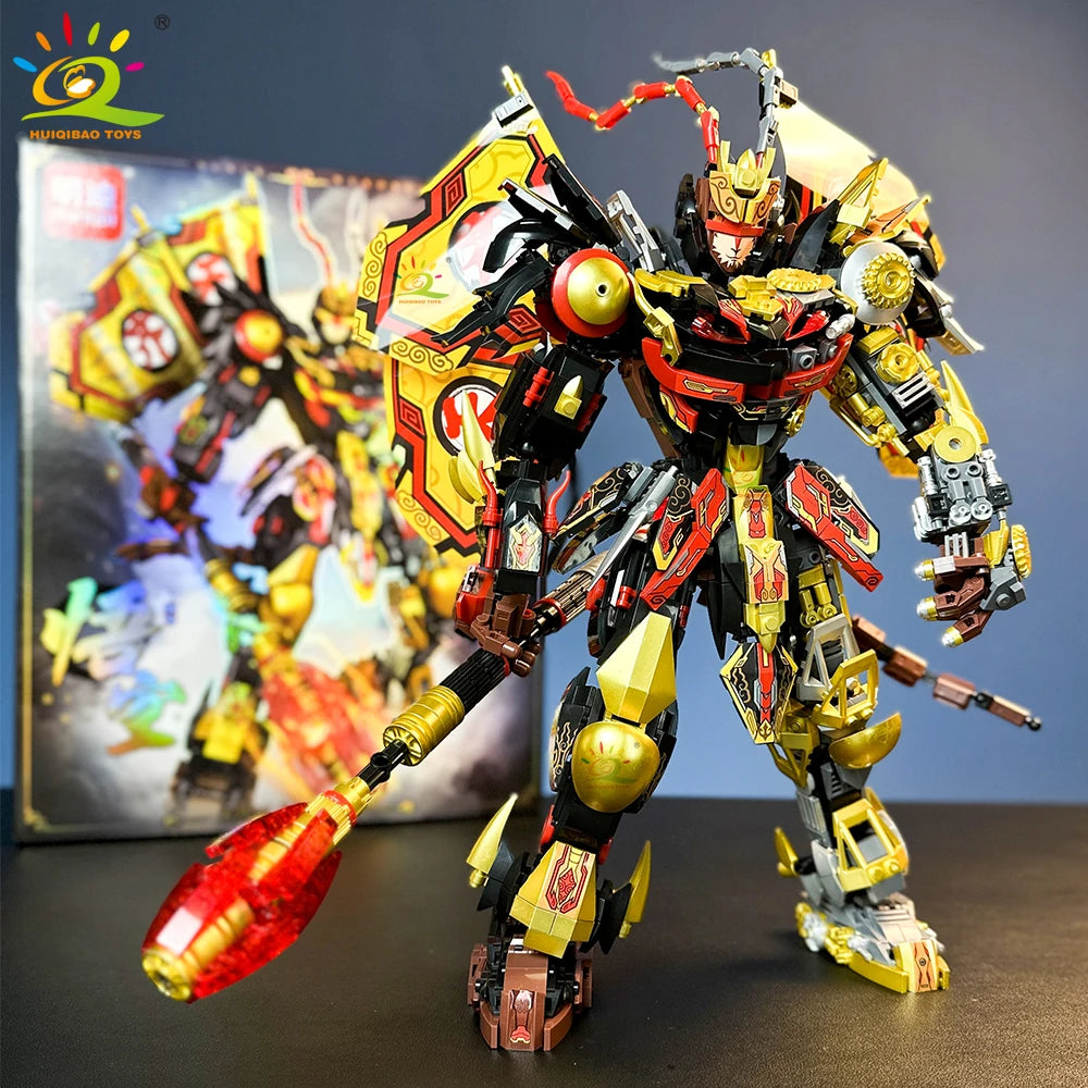 PENDRA SunWuKong Warrior Black Building Set
