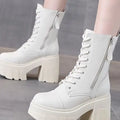 PENDRA Ultra Thick Soled Boots