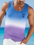 PENDRA Sleeveless Hawaiian Palm T-Shirt