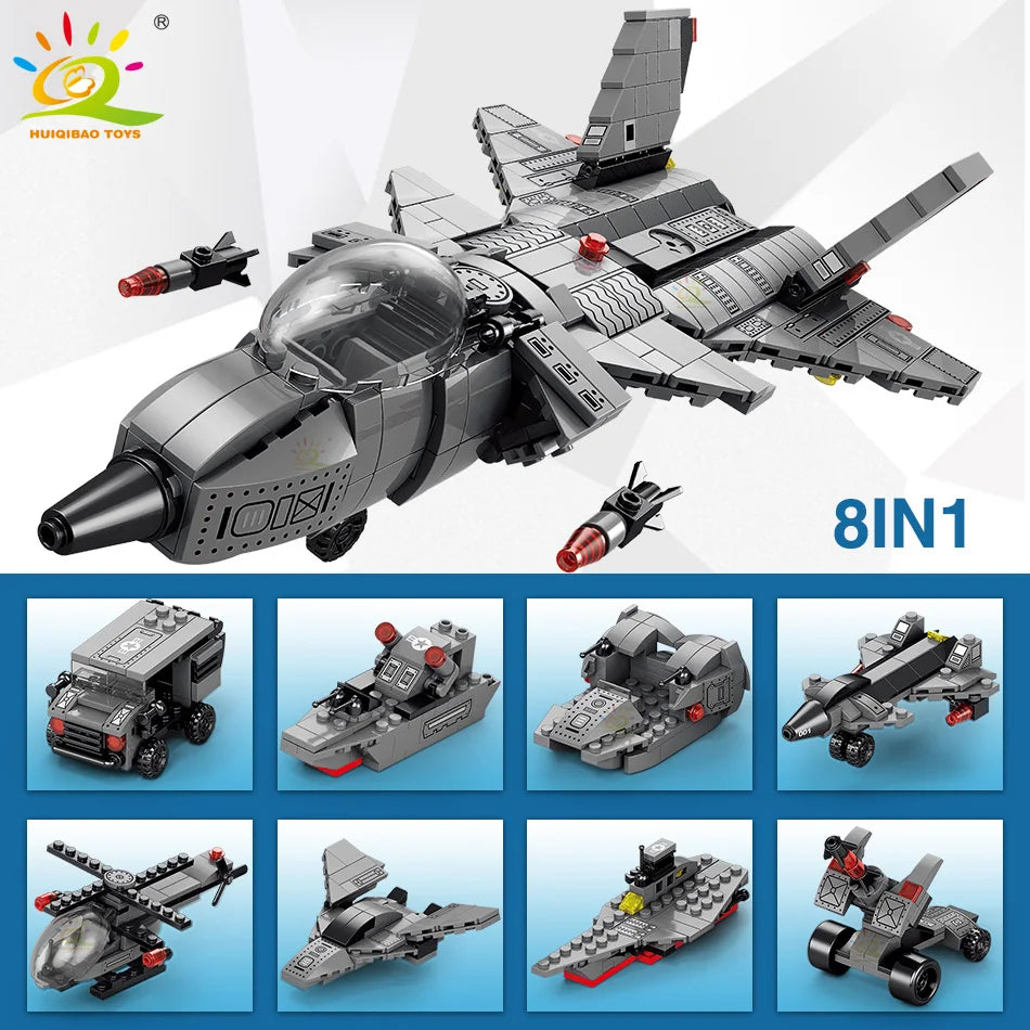 PENDRA Military Attack Fighter Building Set