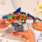 PENDRA Shark Display Mechanical Building Set